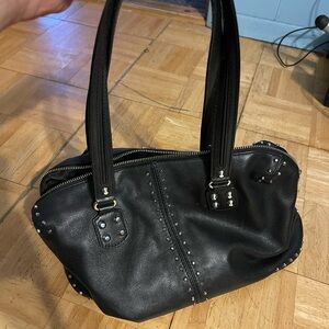 Michael Kors Astor re edition 2004 medium black leather handbag (2 yrs old)